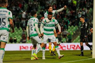 [Video] Lo gritó con todo: Ignacio Jeraldino marcó su primer gol con la camiseta del Santos Laguna