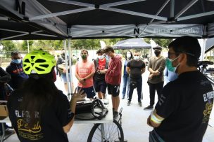 Renca: Realizan clínicas de bicicletas para nuevos ciclistas mayores de edad