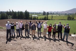 Obra de riego beneficia a casi 200 pequeños agricultores de Isla de Maipo