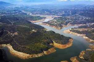 Embalse Los Aromos aumentó 25% su volumen en un mes tras intervención del Río Aconcagua