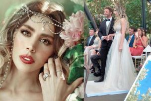 “Todos me decían que parecía un hada”: Mariana Alcalde se casó con vestido de novia diseñado por ella