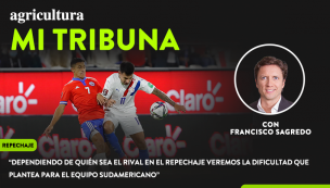 [Video] Columna de Francisco Sagredo: “Dependiendo de quién sea el rival en el repechaje veremos la dificultad que plantea para el equipo Sudamericano”