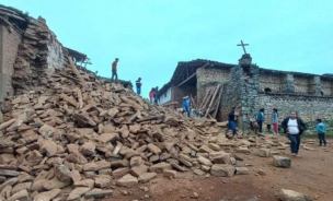 Reportan daños tras terremoto de 7,5° en el norte de Perú