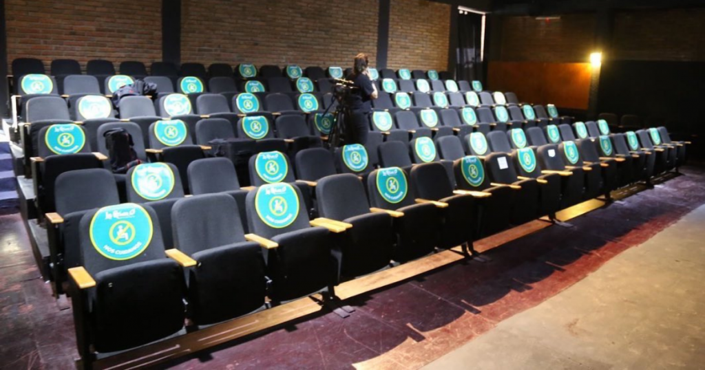 Nueva Sala de Cine fue inaugurada en el Centro Casona Nemesio Antúnez de La Reina