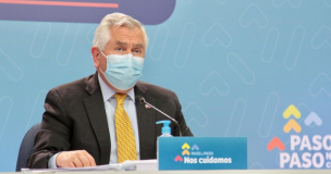 Ministro de Salud reforzó importancia del uso de la mascarilla para prevenir contagios