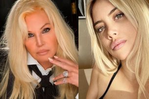 Wanda Nara deslumbró con exclusivo look en entrevista con Susana Giménez