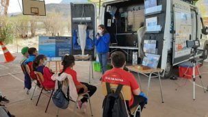 Escuelas rurales de Combarbalá conocieron más acerca del ciclo del agua y la biodiversidad marina