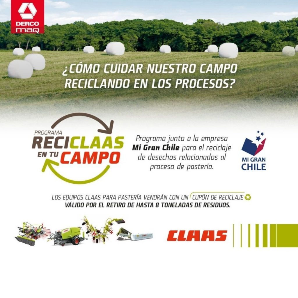 ReciCLAAS en tu Campo, de Dercomaq: la primera campaña de reciclaje en la industria de maquinaria agrícola del país