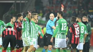 [Video] La furia de Fekir tras la goleada en contra del Betis en Europa League