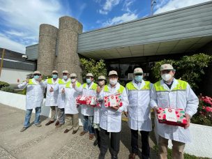 Embajador de Japón en Chile conoce proceso exportador de las cerezas chilenas