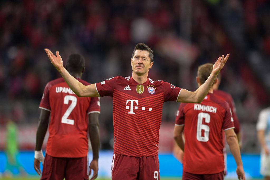 Lewandowski fue elegido como el mejor jugador del 2021 según The Guardian