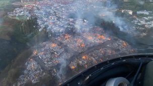 Ministros del Interior y Vivienda viajan a Castro tras grave incendio en Chiloé