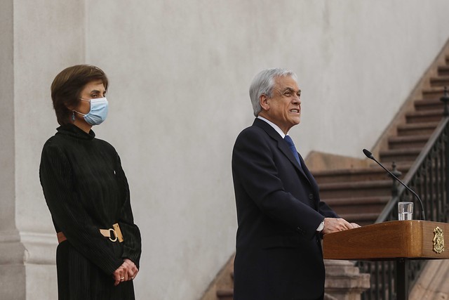 Presidente Piñera sobre Paula Daza: “Esperamos que se reintegre al equipo de combate contra esta pandemia”
