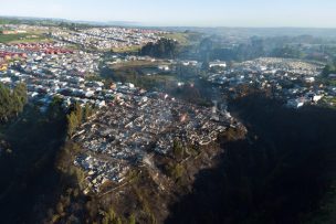 Estado de Catástrofe en Castro: Gobernador Vallespín cifra en al menos 100 las viviendas destruidas y más de 400 personas afectadas