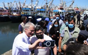 José Antonio Kast desde la comuna de Talcahuano: 