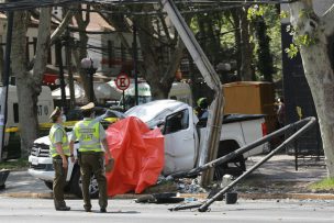 Decretan arresto domiciliario nocturno para conductor por accidente en Providencia