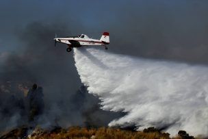 CMPC colabora en combate de incendio en La Araucanía con equipos especializados