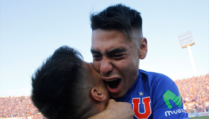 [Video] ¡Lo gritó con todo! La eufórica celebración de Felipe Mora en el gol del triunfo para la U