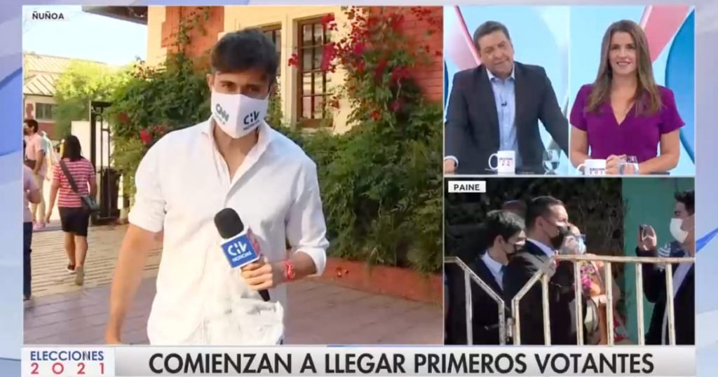 Roberto Cox debió quedarse fuera de local de votación: no lo dejaron entrar