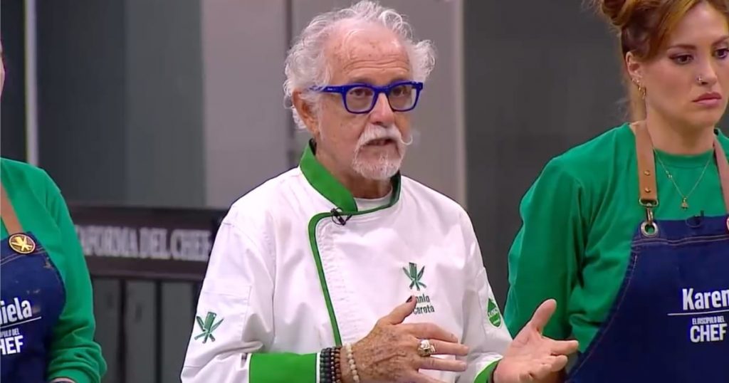 Ennio Carota debió despedir a integrante de su equipo en “El Discípulo del Chef”