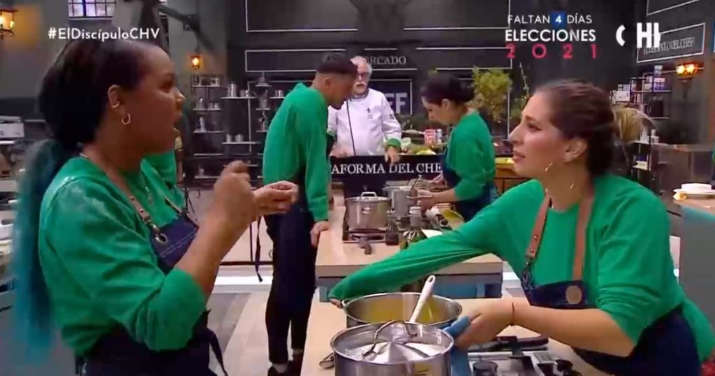 Betsy Camino arribó a “El Discípulo del Chef” y protagonizó tenso cruce con Perla Ilich