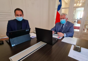 Ministro Enrique Paris expuso ante el 30º Comité de Salud de la OCDE