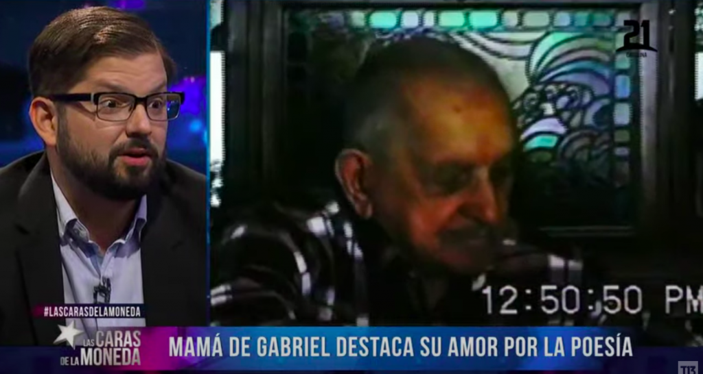 Gabriel Boric se quebró en vivo al recordar a su abuelo: “Me emociona mucho verlo”