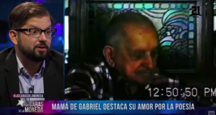 Gabriel Boric se quebró en vivo al recordar a su abuelo: 