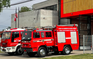 Metro entrega nuevo y moderno cuartel de Bomberos para Cerro Navia