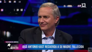 José Antonio Kast recuerda a su madre fallecida: 