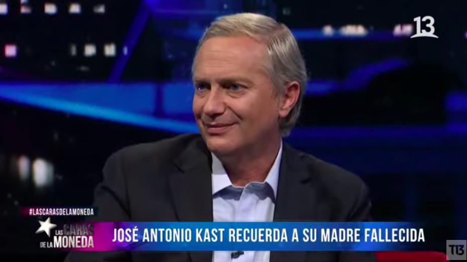 José Antonio Kast recuerda a su madre fallecida: “Me diría que nunca pierda la fe”