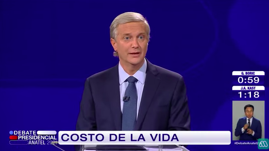 “Totalmente falso”: El cruce entre José Antonio Kast y Gabriel Boric por alusión a Daniel Jadue como “ministro del Interior”