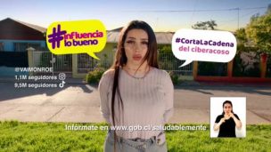 #InfluenciaLoBueno: Gobierno lanza campaña contra el ciberacoso y llama a fomentar el buen trato en redes sociales