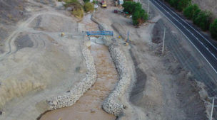 Reconstrucción de las Estaciones Fluviométricas en los ríos Pulido y Jorquera en Tierra Amarilla alcanza un 82% de avance