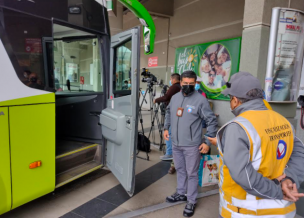 Intensifican controles a buses interurbanos y rurales por fiestas de fin de año