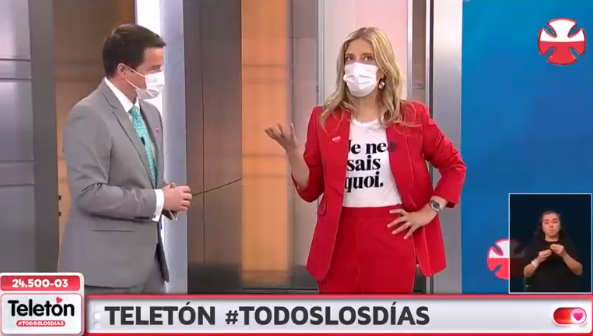 Mónica Rincón se emocionó tras recordar a su fallecida hija en noticiero Teletón y realizó especial llamado 