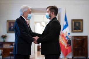 FOTOS | La reunión entre el presidente electo Gabriel Boric y el Presidente Sebastián Piñera en La Moneda