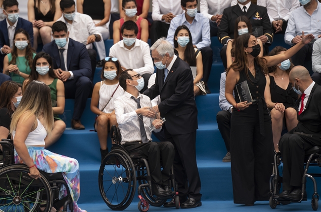 Presidente Piñera entrega Premios del Deporte “Chile Compite”: “Queremos reconocer, apreciar y valorar lo que ustedes han hecho”