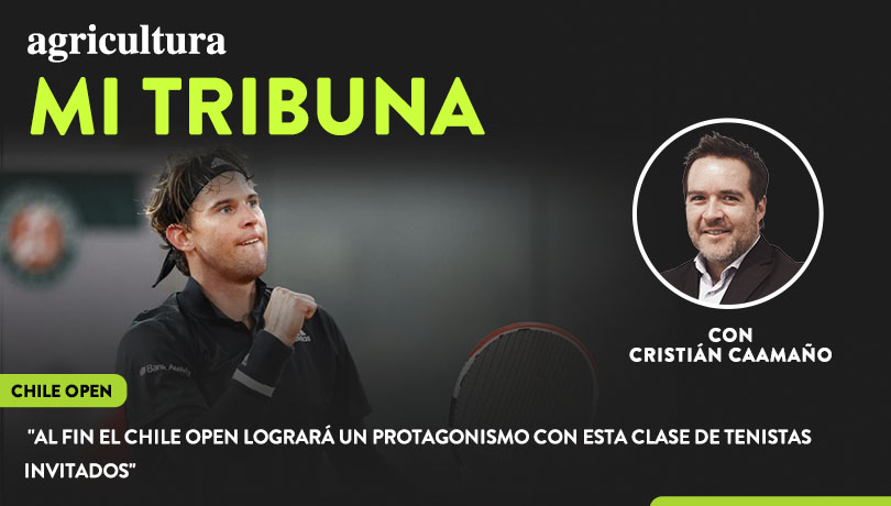 [Video] Columna de Cristián Caamaño: “Al fin el Chile Open logrará un protagonismo con esta clase de tenistas invitados”