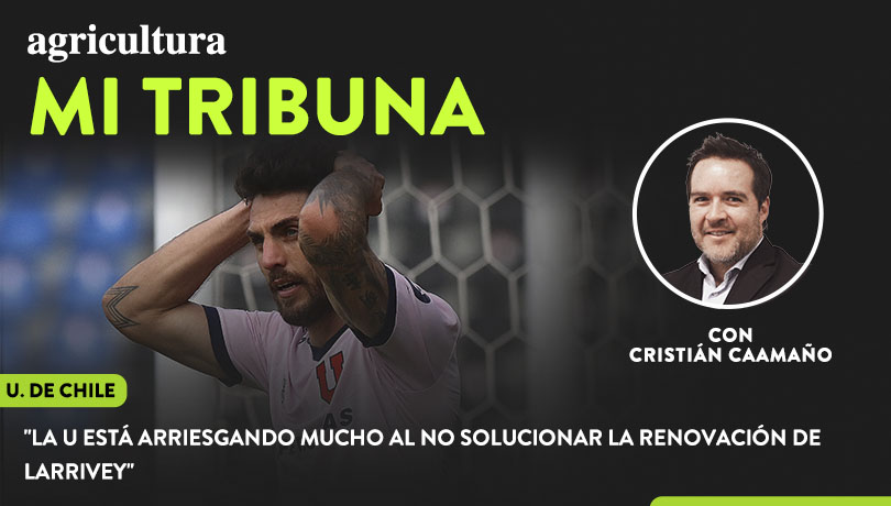 [Video] Columna de Cristián Caamaño: “La U está arriesgando mucho al no solucionar la renovación de Larrivey”