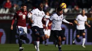 Gary Medel fue titular en nueva derrota del Bologna en al Serie A