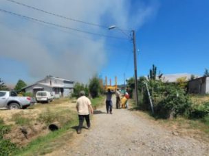 Declaran Alerta Roja para Puerto Montt por incendio forestal: Onemi ordenó evacuar viviendas