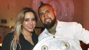 Marité Matus y Arturo Vidal disfrutaron juntos de emotiva Navidad en familia