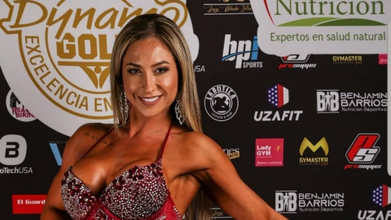 ¡Otro logro!: Nicole “Luli” Moreno ganó tercer lugar en competencia de fisicoculturismo en Paraguay 