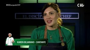 El chascarro que vivió Karen Bejarano en “El Discípulo del Chef” por culpa de su pantalón