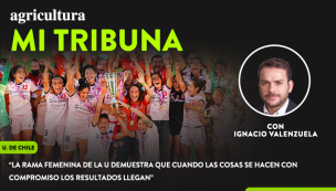 [Video] Columna de Ignacio Valenzuela: “La rama femenina de la U demuestra que cuando se hacen las cosas con compromiso los resultados llegan”