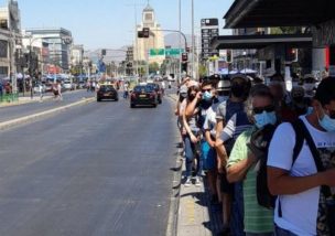 Municipalidad de Maipú activa buses de acercamiento gratuitos ante falta de transporte público