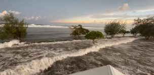 Tsunami provocado por volcán submarino genera emergencia en isla de Tonga