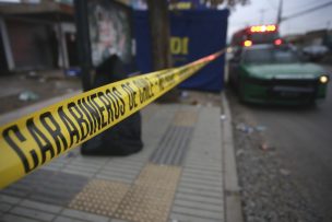 Hombre murió tras ser víctima de un disparo al interior de bus en Puente Alto