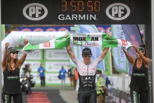 Debut y coronación: Javier Gómez Noya es el nuevo campeón del Ironman 70.3 de Pucón 2022